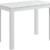 Mainstays Furniture New Parsons Desk with Drawer, Multiple Colors (White) - Image 6