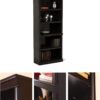 Better Homes and Gardens Ashwood Road 5-Shelf Bookcase, Estate Black by Better Homes & Gardens