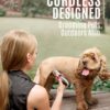 Dog Shaver Clippers Low Noise Rechargeable Cordless Electric Quiet - Image 2