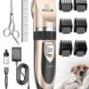 Dog Shaver Clippers Low Noise Rechargeable Cordless Electric Quiet