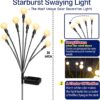 Solar Garden Lights - New Upgraded Solar Swaying Light - Image 5