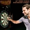 40 in. Dart Board Cabinet Set Large for Adults Home Bar - Image 5