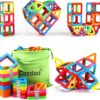 Magnetic Blocks Tough Building Tiles STEM Toys for 3+ Year Old