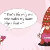 Valentine Gnomes Plush Dolls 14 in 2 Pack Cute Cuddly Elf with Signs Love XOXO - Image 6