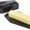 Warehouse Gothic Skull Coffin Butter Dish, Black - Image 3