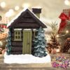 Christmas Snowy Winter Incense Burner