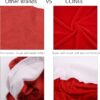 4pc Red Hat Dining Chair Slipcovers - Image 3