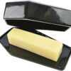 Warehouse Gothic Skull Coffin Butter Dish, Black - Image 4
