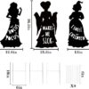 3 Extra Large Black Hocus Pocus Witches - Image 2