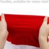 4pc Red Hat Dining Chair Slipcovers - Image 4