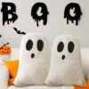 2 Pcs Halloween Throw Pillows Decorative Spooky Pillows