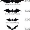 60PCS Halloween Bats Decoration - Image 6