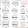 24 Pieces Canvas for Painting Bulk Blank Canvas - Image 2