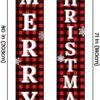 Christmas Decorations Outdoor Yard Front Porch Sign Set - Image 2