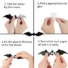 120 Pcs 3D Bat Halloween Decoration Stickers - Image 5
