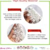 321PCS Snowflake Window Clings for Glass Windows - Image 6