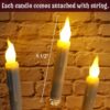 Floating LED Candles with Remote Control -12Pcs Magic Witch Wizard - Image 4