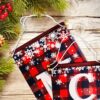 Christmas Decorations Outdoor Yard Front Porch Sign Set - Image 3
