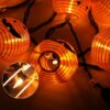 10 Pack Jack O Lanterns Pumpkin String Lights Plug in - Image 4