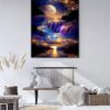 Moonlight Waterfall Diamond Art Kits - Image 2