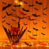 120 Pcs 3D Bat Halloween Decoration Stickers - Image 6