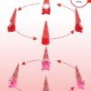 Valentine Gnomes Plush Dolls 14 in 2 Pack Cute Cuddly Elf with Signs Love XOXO - Image 4