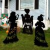 3 Extra Large Black Hocus Pocus Witches - Image 5