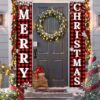 Christmas Decorations Outdoor Yard Front Porch Sign Set - Image 5