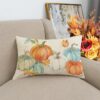 Fall Pumpkin Pillows Decorative Throw Pillows12x20 - Image 3