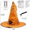 8 Pcs Hanging Witch Hat String Lights - Image 2