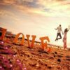 Wooden Block Love Sign - Image 2
