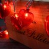 8.5Ft Valentine Heart String Lights with 10 Heart Fairy Lights - Image 3