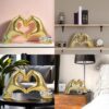 Elevate Your Room with Taylor Gold Heart Decor - Image 4