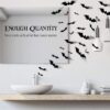 60PCS Halloween Bats Decoration - Image 4