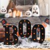 3 LED Marquee Light up Letters BOO Sign Halloween Decor - Image 5
