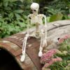 16" Full Body Realistic Faux Human Skeleton with Movable Joints - Image 3