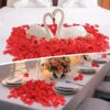 3000 PCS Red Artificial Silk Rose Petals - Image 7