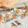 Fall Pumpkin Pillows Decorative Throw Pillows12x20 - Image 6