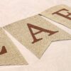Happy Fall Pumpkin Burlap Banner Harvest Home - Image 4
