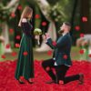 3000 PCS Red Artificial Silk Rose Petals - Image 5