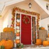 Maple Leaves Leaf Door Fall Decorations - Image 6