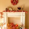 5.91FT Fall Garland Artificial Eucalyptus Garland with Flowers - Image 5