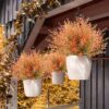 6 Bundles Artificial Fall Flowers - Image 4