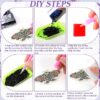 20 Pcs Butterfly Diamond Painting Keychains - Image 4