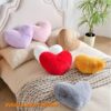Heart Pillow Pink Heart Shaped Throw Pillows Super Soft - Image 5