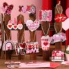 Wooden Hanging Ornaments Valentines - Image 2