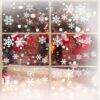 321PCS Snowflake Window Clings for Glass Windows
