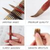 8PCS Chinese Calligraphy Brush Set - Image 4