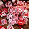Wooden Hanging Ornaments Valentines - Image 3