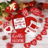 12 Pcs Valentine's Day Tiered Tray Decor Set - Image 5